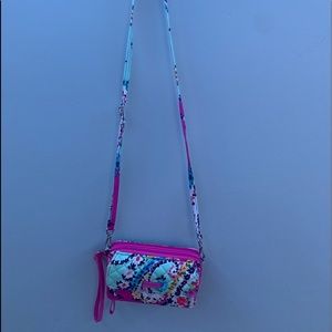 vera bradley all in one crossbody/wristlet